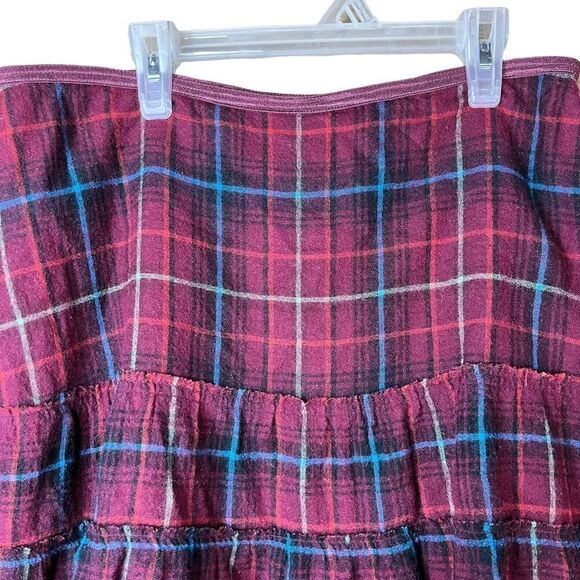 American Eagle Plaid Wool Skirt - Picture 2 of 9